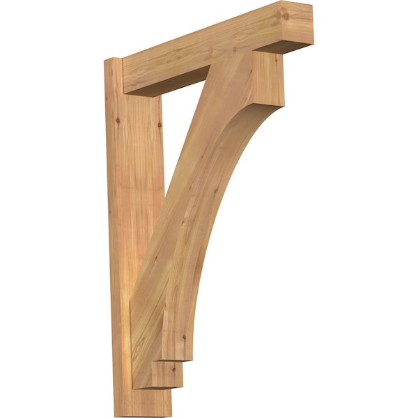 Ekena Millwork Imperial Block Smooth Outlooker, Western Red Cedar, 5 1/2"W x 26"D x 34"H OUT06X26X34IMP05SWR - main